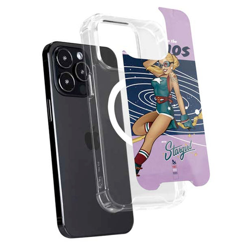 DC Comics Bombshells Stargirl- Field Guide to Cosmos iPhone 16 Pro MagSafe Case